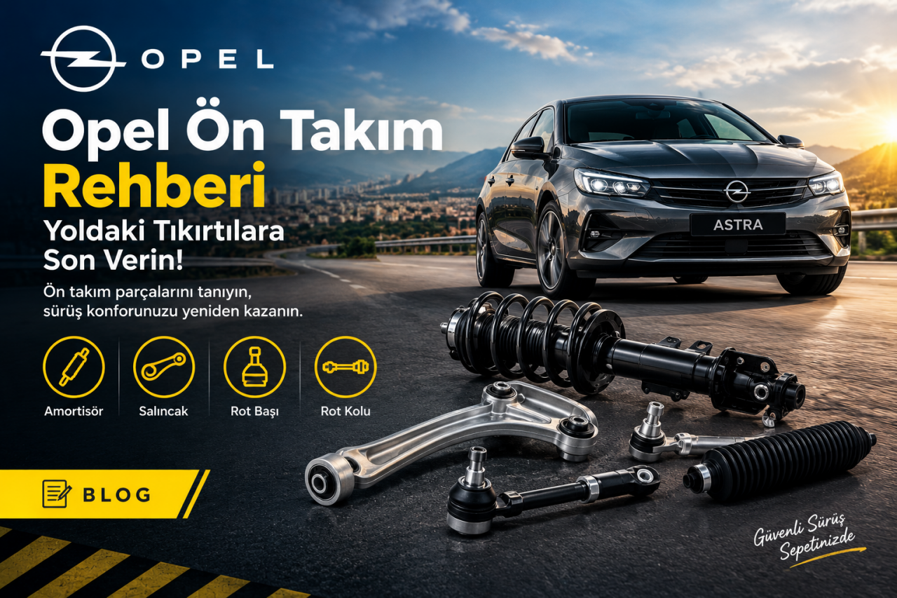 OPEL ÖN TAKIM REHBERİ: YOLDAKİ TIKIRTILARA SON VERİN! OPEL ÖN TAKIM ÜRÜNLERİ