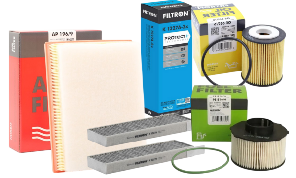 Peugeot 5008 1.5 Bluehdi Periyodik Filtre Bakım Seti Filtron