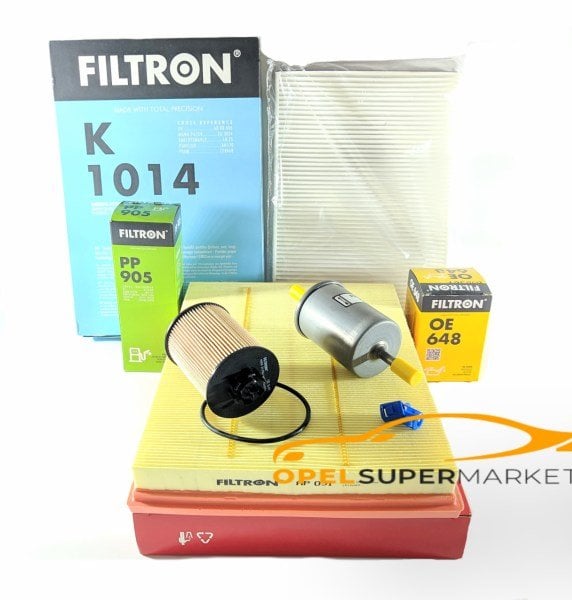 Opel Astra G Z14XEP Filtre Bakım Seti Filtron