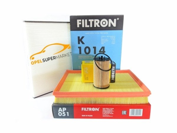 Opel Astra H Z14XEP / A16XER / Z16XER Filtre Bakım Seti Filtron