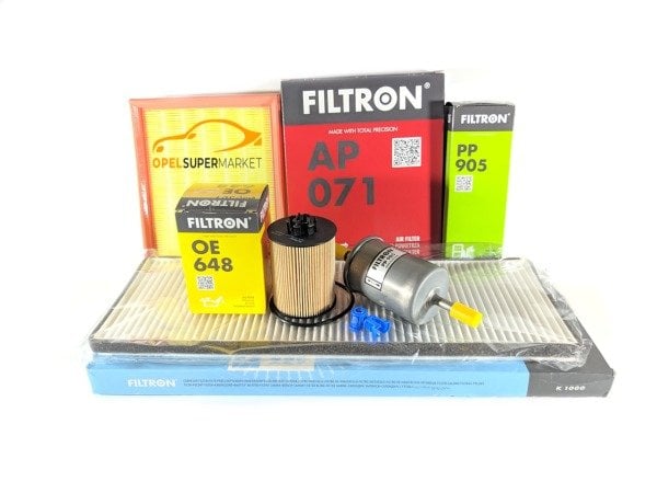 Opel Corsa B 1.2 Filtre Bakım Seti Filtron