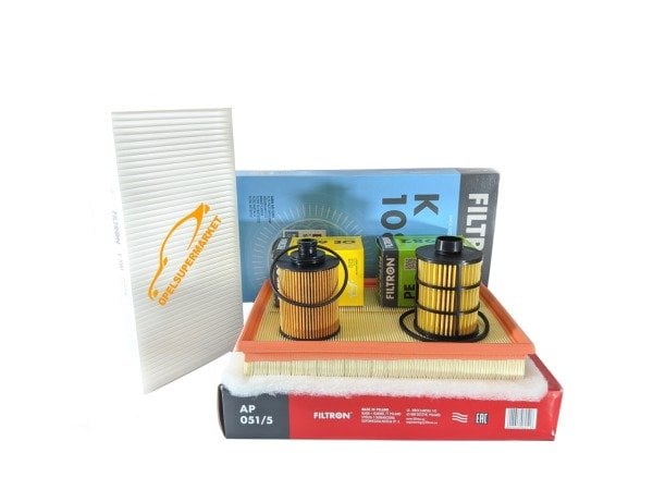 Opel Corsa C 1.3 Dizel Filtre Bakım Seti (Tırnaksız Tip) Filtron