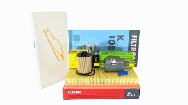 Opel Corsa C 1.0 / 1.2 / 1.4 Twinport Filtre Bakım Seti Filtron