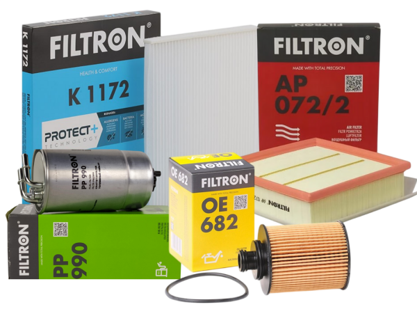 Opel Corsa D 1.3 Dizel (2007 / 2009) Filtre Bakım Seti (Tırnaksız Tip) Filtron