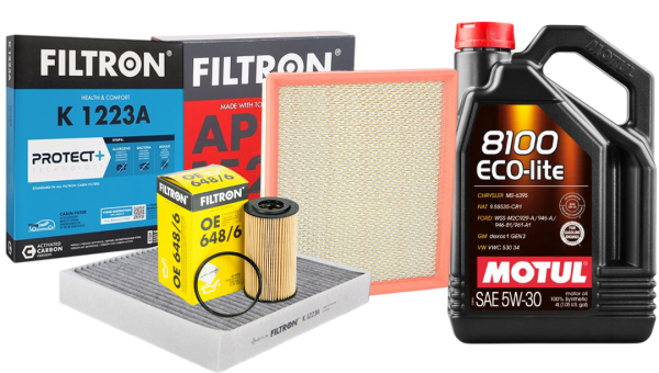 Opel İnsignia A 1.4 Turbo Filtre Bakım Seti Karbonlu Polen Motul 5W30 4LT Motor Yağlı Filtron