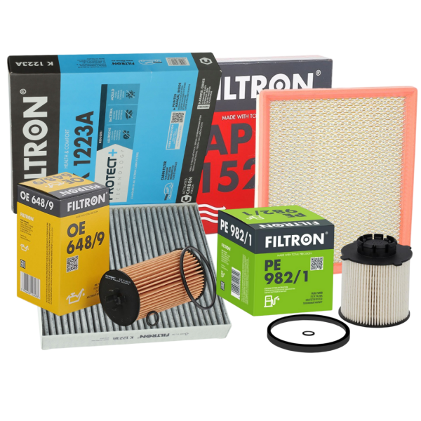 Opel İnsignia A 1.6 Dizel Filtre Bakım Seti Karbonlu Polen Filtron