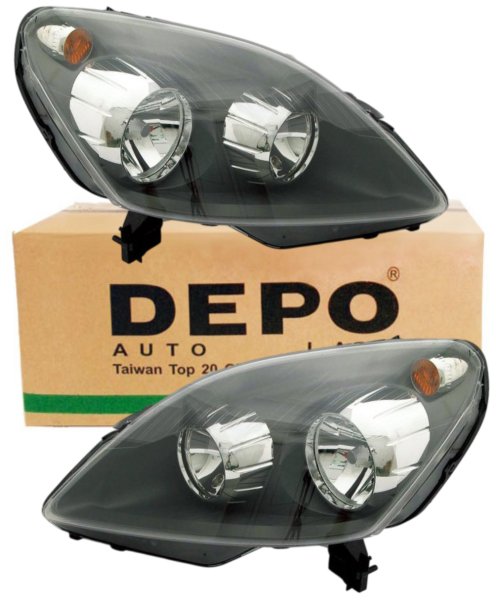 Opel Zafira B Siyah Zemin Far Takımı Depo