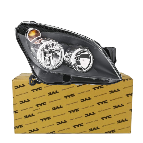 Opel Astra H Siyah Ön Sağ Far Tyc Marka