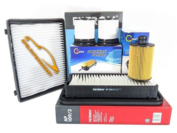 Chevrolet Yeni Captiva C140 (2011 - 2012) 2.0 Dizel Filtre Bakım Seti