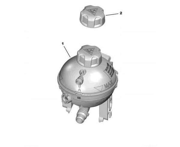 Opel Astra L Motor Yedek Su Deposu Orijinal