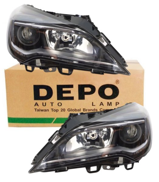 Opel Astra K Halojen Sağ Sol Ön Far Takımı Depo Marka