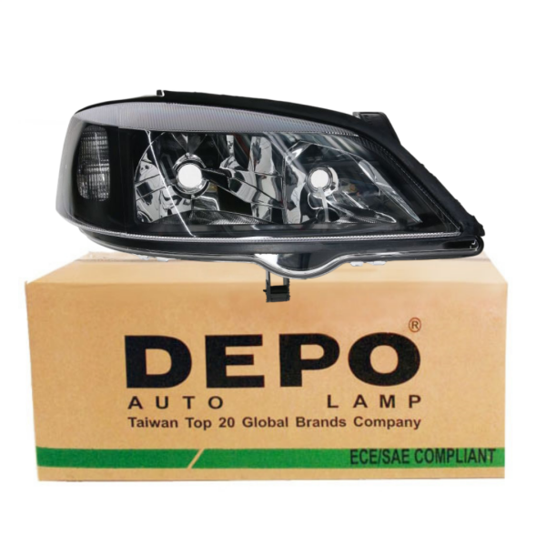 Opel Astra G Füme Sağ Far Depo
