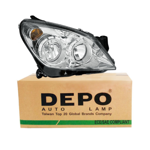 Opel Astra H Krom Sağ Far Depo