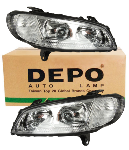 Opel Omega B Xenon Mercekli Ön Sağ Sol Far Takımı Depo Marka