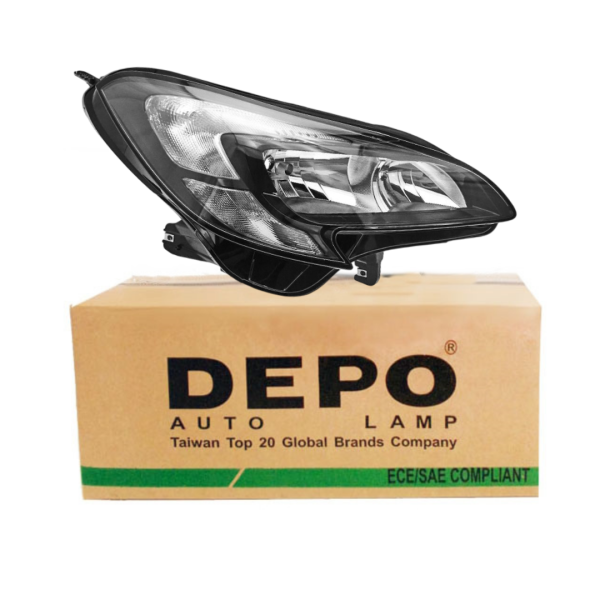 Opel Corsa E Sağ Halojen Far Depo