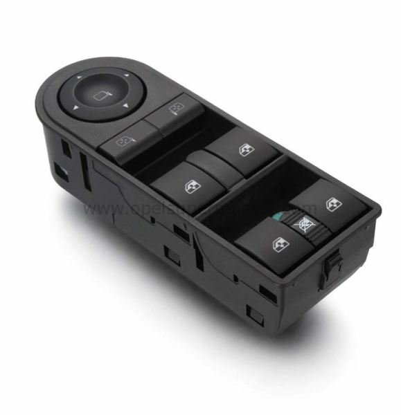 Opel Astra H Ön Sol Cam Açma Düğmesi Komple