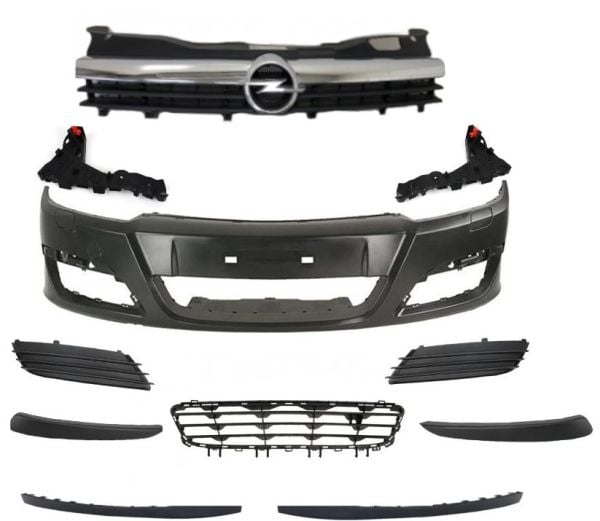 Opel Astra H 2004-2007 Makyajsız Kasa Ön Tampon Seti