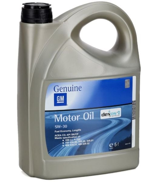Gm Motor Yağı 5W-30 5 Litre Dexos2 Almanya Dolum