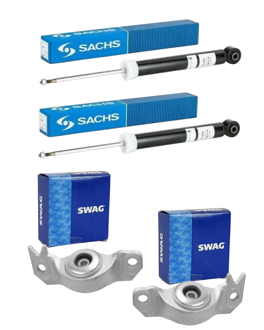 Opel Insignia A Arka Amortisör + Bağlantı Takoz Seti  Sachs