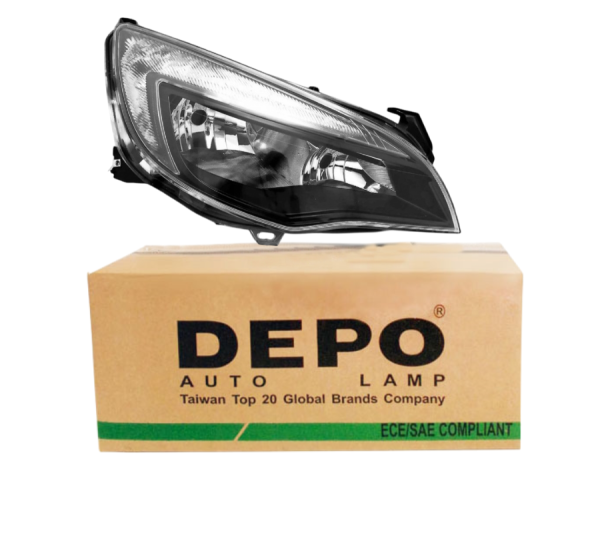 Opel Astra J 2012 Model Sonrası Makyajlı Kasa Ön Sağ Far(Akkor Tip) Depo