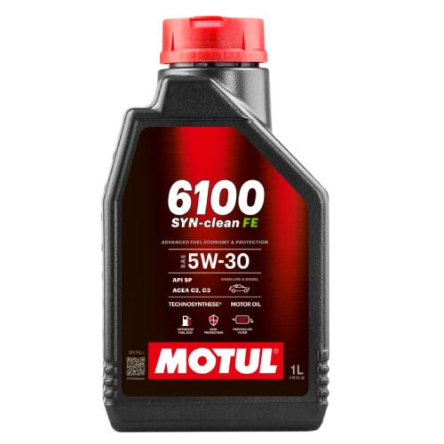 112920 | Motul 6100 Syn-Clean Fe 5W-30 1  Litre Motor Yağı