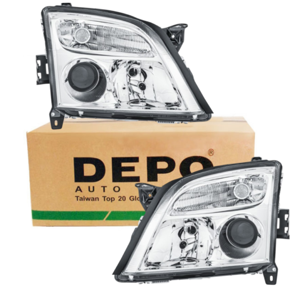 Opel Vectra C Ön Sağ Ve Sol Far Takımı Xenon Tip Depo