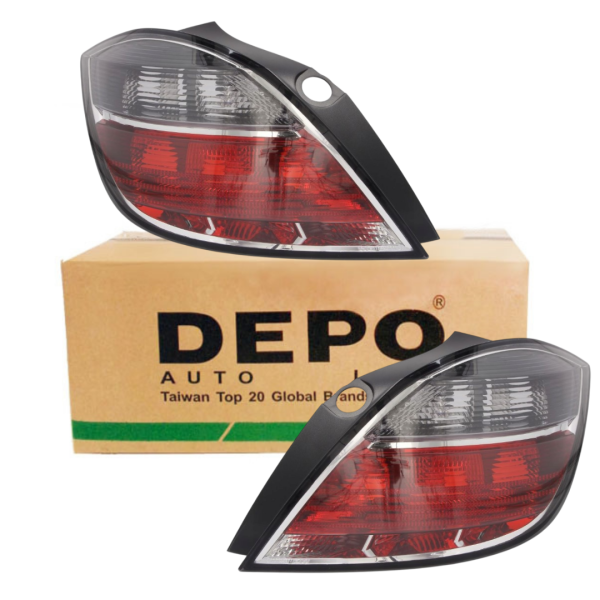 Opel Astra H 2007 Sonrası Füme Stop Lambası Takımı 5 kapı Depo