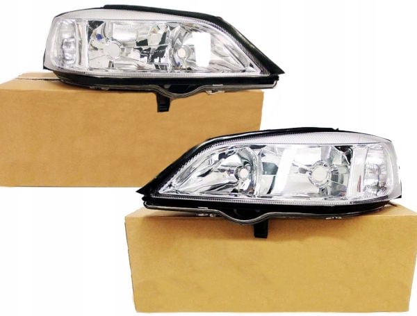 Opel Astra G Krom Sağ Sol Far Takımı İthal