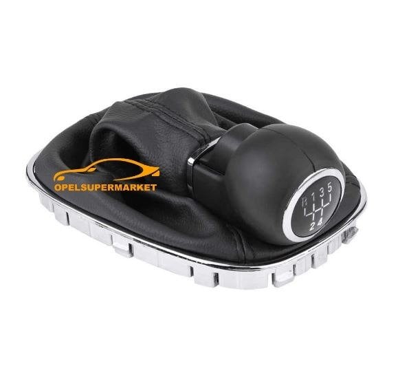 Opel Corsa D 5 İleri Vites Topuzu + Vites Körüğü Krom Çıtalı