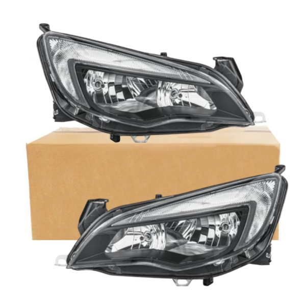 Opel Astra J 2012 Model Sonrası Makyajlı Kasa Ön Far Takımı (Akkor Tip) İthal