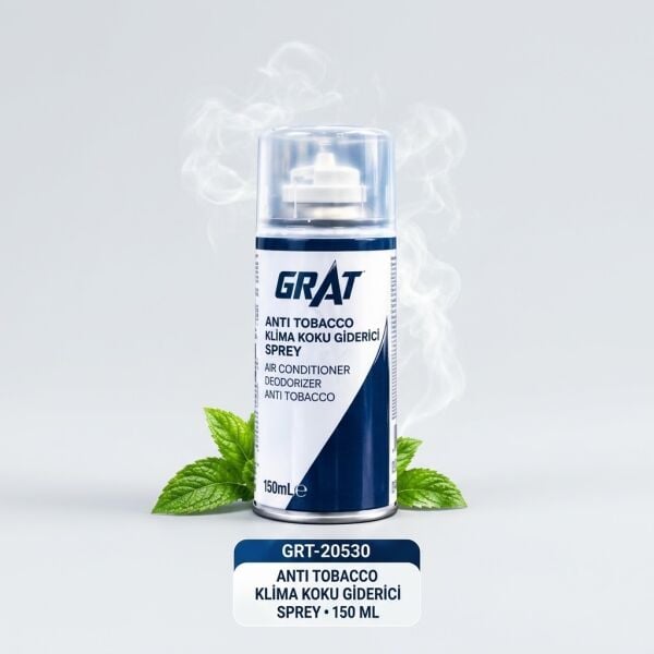 GRAT GRT-20530 Anti-Tobacco Klima Koku Giderici Sprey 150 ml (Sigara ve Kötü Koku Önleyici)