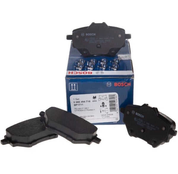 Peugeot 3008 Arka Fren Balata Takımı 268 MM Bosch