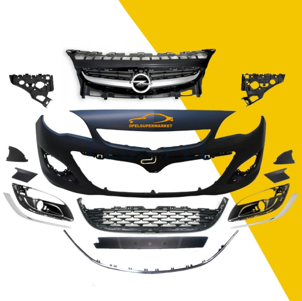 Opel Astra J 2012 Model Ve Sonrası Makyajlı Dolu Ön Tampon Seti