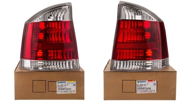 Opel Vectra C (2002-2008) Sağ Sol Arka Stop Lambası Takımı Beyaz Depo