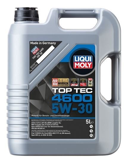 LIQUI MOLY Top Tec 4600 5W-30 Dexos2 5 Litre Motor Yağı