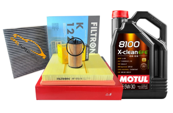 Opel Astra J A14XER / A16XER Filtre Bakım Seti Motul 5W30 4LT Motor Yağlı Filtron